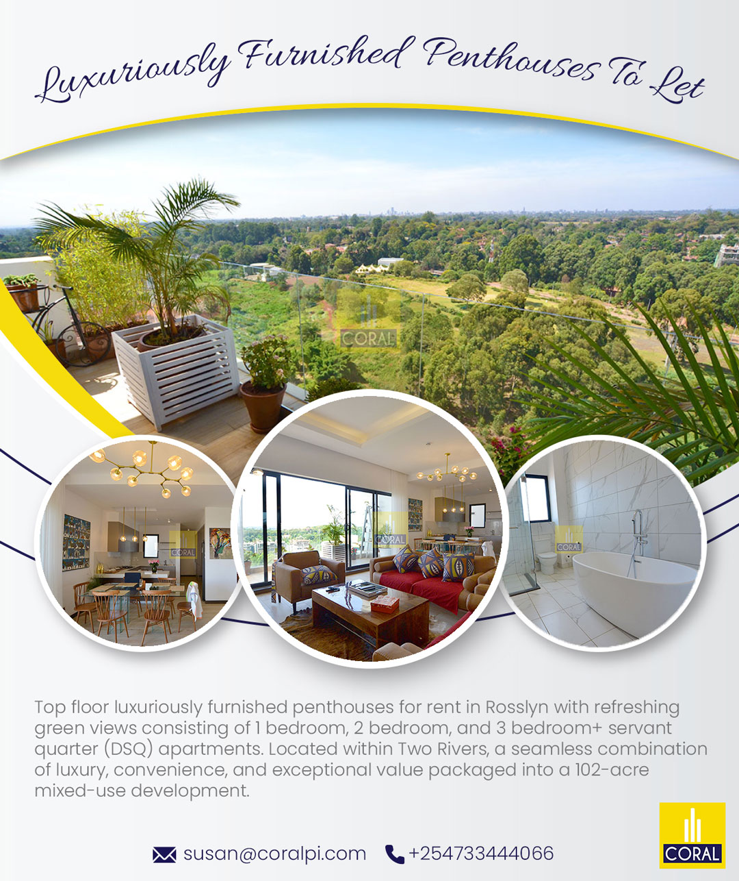 Tiwi Real Estate Poster Design