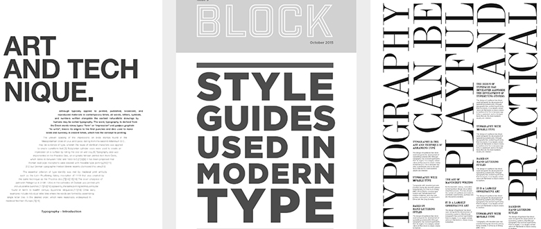 Typography As A Visual Element Of Graphic Design